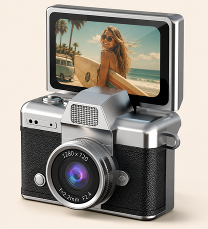 NostaPix™ Mini Retro Câmara