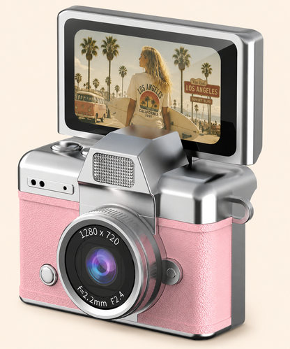 NostaPix™ Mini Retro Câmara